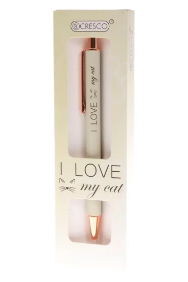 Cresco D�ugopis I Love My Cat w etui
