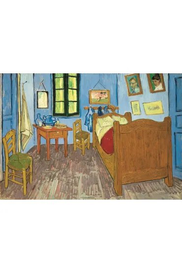 Puzzle 1000 el. Museum. Bedroom in Arles, Van Gogh Clementoni