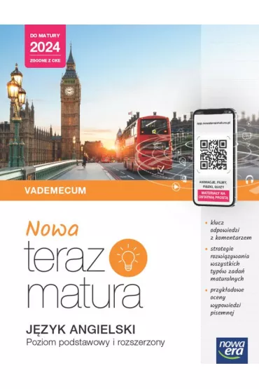Nowa Teraz matura. J�zyk angielski. Vademecum. Zakres podstawowy i rozszerzony. Do matury 2024 - Damian Williams, Izabela Michalak, Robert  G�rniak, Anna Rze�nik, Katarzyna Niklewska, Oskar  Ro�ewicz