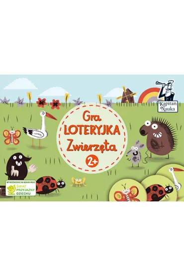 Kapitan Nauka. Gra Loteryjka. Zwierzta. 2+ Edgard