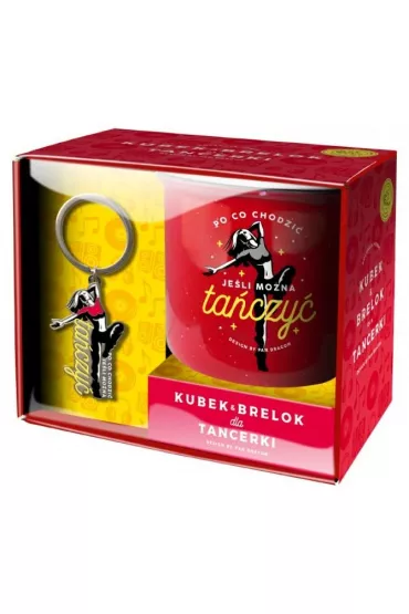 Pan Dragon Zestaw kubek + brelok Hobby-Taniec