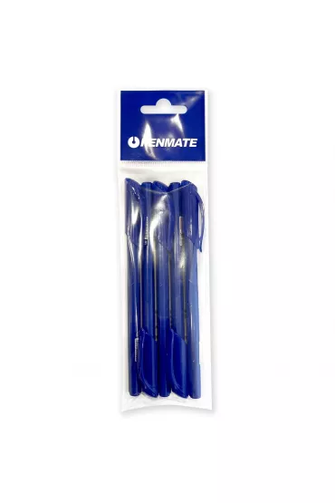 Dugopis flexi trio jet Penmate niebieski 5 szt.