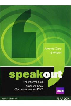 Speakout Pre-Intermediate Students' Book eText Access Code with DVD