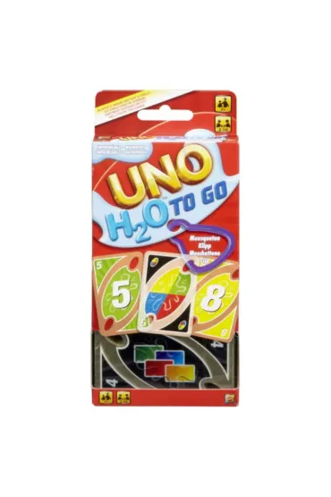 UNO H2O To Go. Karty wodoodporne Mattel