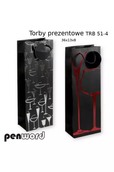 Penword Torebka prezentowa mix 36x13x8cm