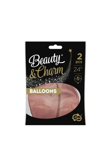 Godan Balony Beauty&Charm platynowe 61cm