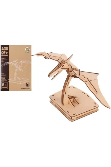 Puzzle drewniane 3D Dinozaur Pterozaur Pro Kids