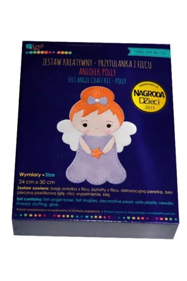 Dalprint Zestaw kreatywny z filcu Anio�ek Polly KSFI-082