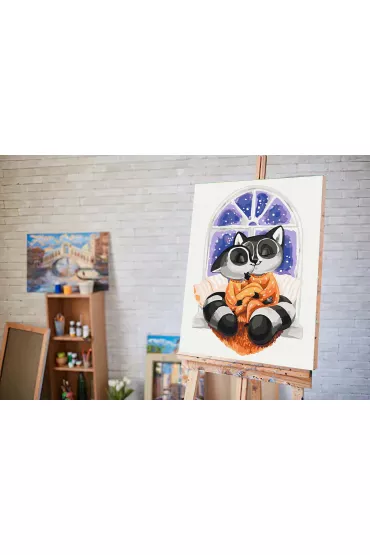 Twoje Hobby Malowanie po numerach - U�ciski 40x50cm