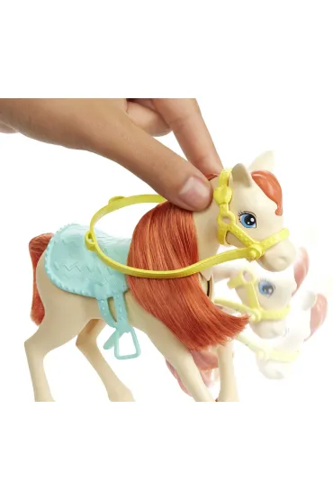 Barbie Stadnina koni zestaw z lalkami FXH15 Mattel