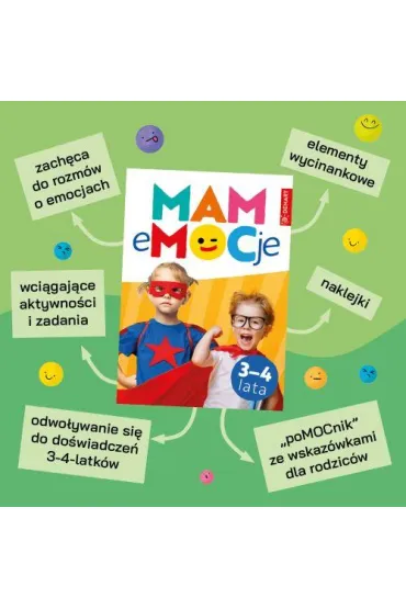 MAM eMOCje. Wiek 3-4 lata - Katarzyna �liwi�ska, Justyna Grican