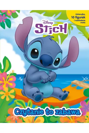 Czytanie to zabawa. Disney Stitch - Aline  Lemay