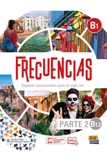 Frecuencias B1.2. Podr�cznik + Podr�cznik w wersji cyfrowej - Manuel Rosales, Mar�a Sabas