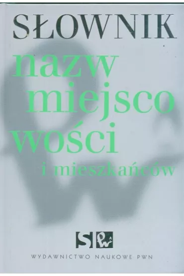 S�ownik nazw miejscowo�ci i mieszka�c�w