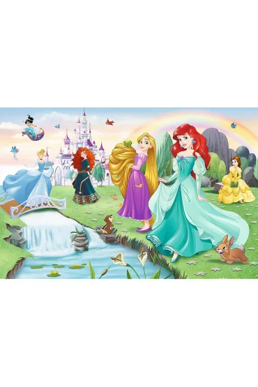 Puzzle 60 el. Poznaj Ksi�niczki Trefl