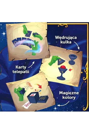 Zestaw Magiczne Sztuczki - Magician's Trick Collection Rodzina Treflik�w 62297