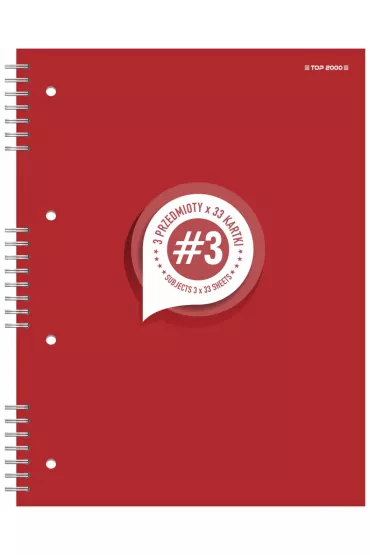 Hamelin Ko�ozeszyt A4 Top2000 Student Book kratka 100 kartek