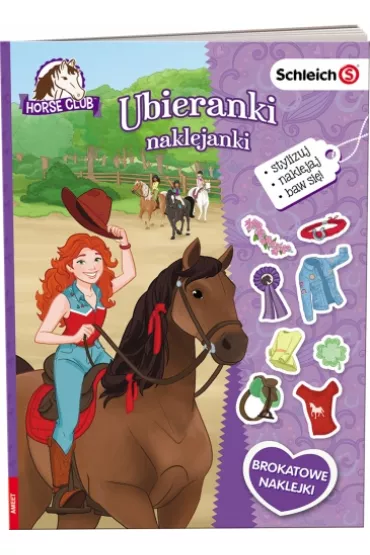 Schleich Horse Club. Ubieranki, naklejanki