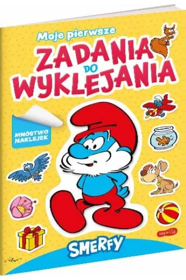 Smerfy. Moje pierwsze zadania do wyklejania