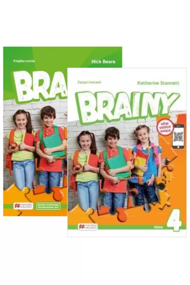 Pakiet Brainy. Klasa 4. Ksi��ka ucznia oraz zeszyt �wicze�. J�zyk angielski. Szko�a podstawowa - Nick Beare