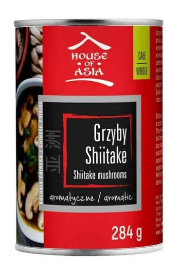 House of Asia Grzyby Shiitake w zalewie 284 g