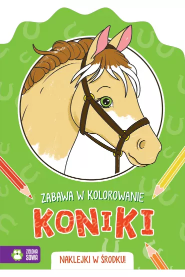 Koniki. Zabawa w kolorowanie