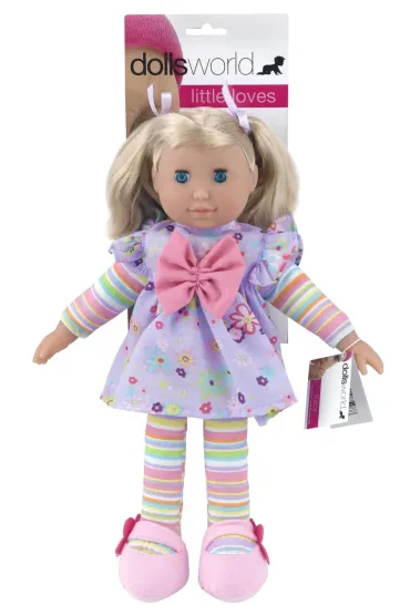Lalka Bobas 16 cm Lucy (z mi�kkiego materia�u) * Dolls World