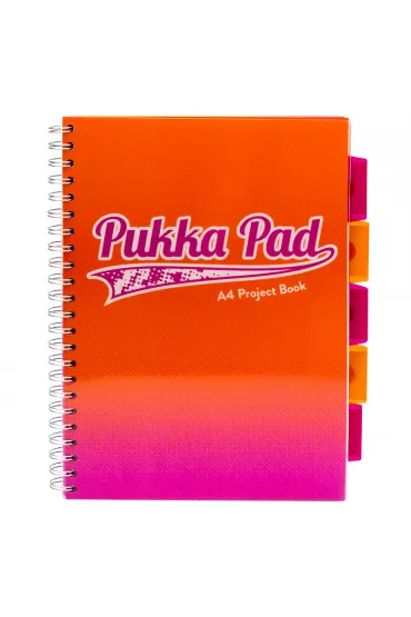 Koozeszyt A4 Pukka Pad Fusion kratka 100 kartek