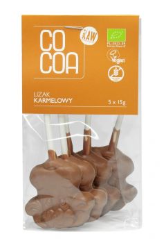 Cocoa Lizaki karmelowe bezglutenowe 75 g Bio
