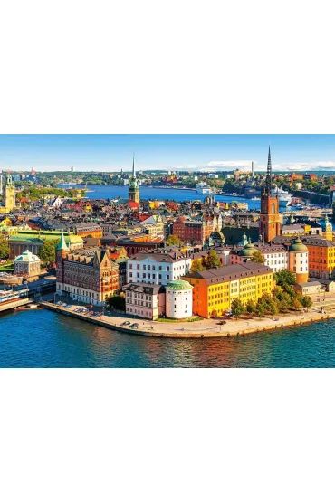 Puzzle 500 el. Sztokholm Stare Miasto Castorland