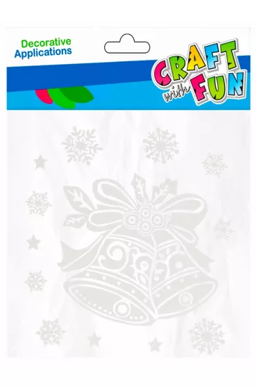 Craft with Fun Naklejki na szyb� Bo�e Narodzenie Dzwonki 13 szt.