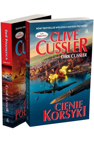Pakiet - Cykl Dirk Pitt: Cienie Korsyki / �wit p�ksi�yca - Clive Cussler, Dirk Cussler