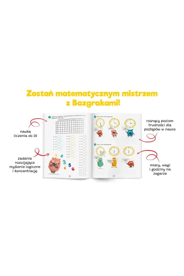 Bazgraki �wicz� matematyk�. �wiczenia. Poziom 2. Kapitan Nauka - Leszek  Rogala