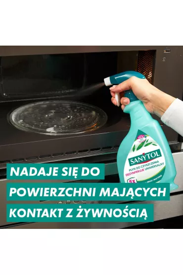 Sanytol Spray uniwersalny do czyszczenia i dezynfekcji o zapachu eukaliptusa 500 ml