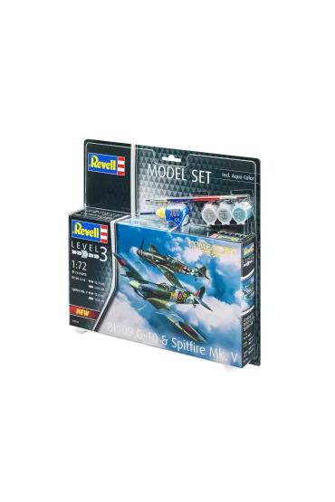 Model set combat set 1:72 Messerschmitt Bf109G-10 Cobi