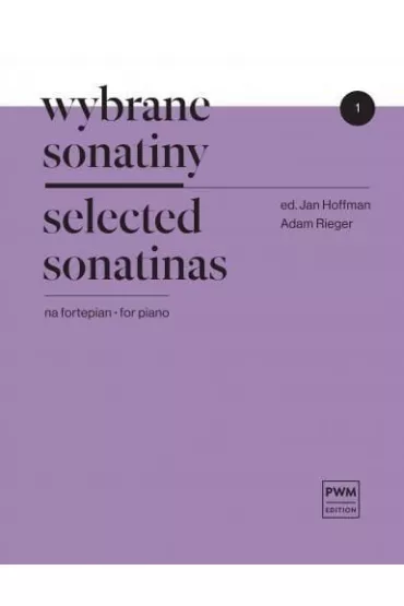 Wybrane sonatiny na fortepian z.1 - Adam Rieger, Jan Hoffman