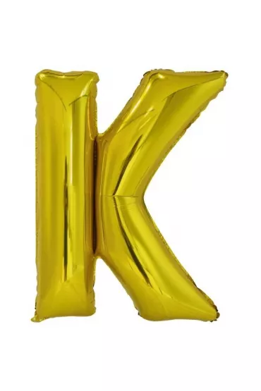 Amscan Balon foliowy litera K z�ota 63,5x86cm