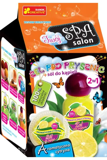 �el pod prysznic i s�l do kapieli aromatyczna cytryna Ranok-Creative