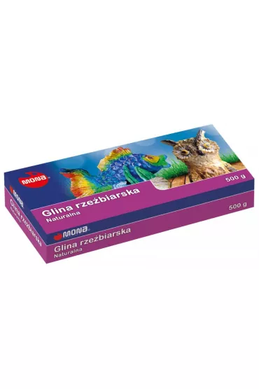 Mona Glina rze�biarska naturalna 500g