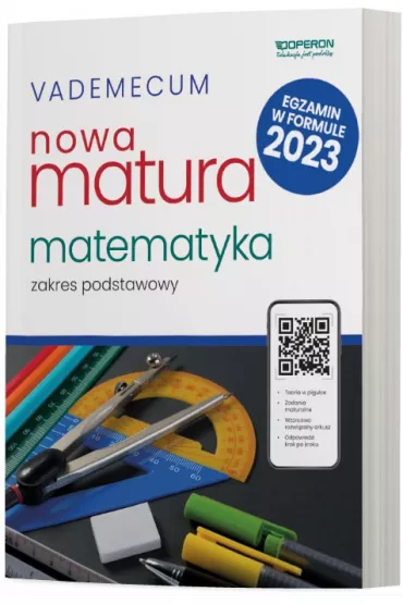 Nowa matura 2023. Matematyka. Vademecum. Zakres podstawowy - Adam Konstantynowicz, Anna Konstantynowicz, Ma�gorzata Paj�k