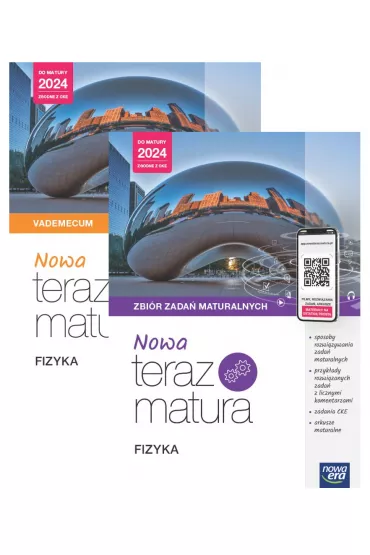 Pakiet NOWA Teraz matura. Fizyka. Vademecum, Zbi�r zada� maturalnych. Do matury 2024