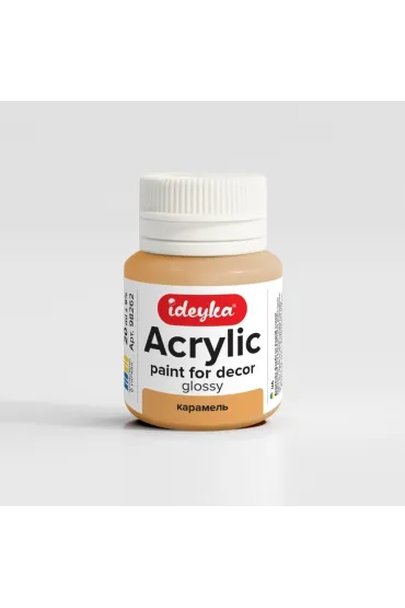 Ideyka Farba akrylowa Karmel 20ml 20 ml