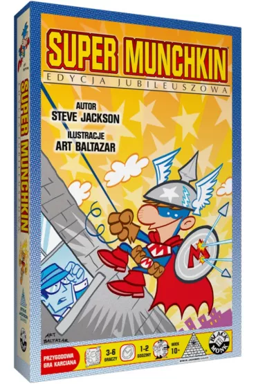 Super Munchkin Black Monk - Steve Jackson