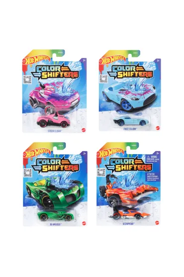 Hot Wheels Samochodzik zmieniaj�cy kolor BHR15 Mattel