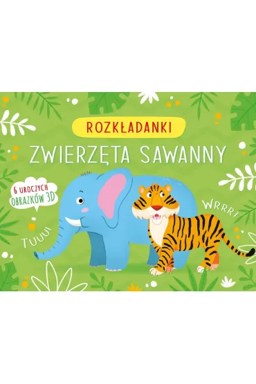 Zwierz�ta sawanny. Rozk�adanki - Manuela  Berti Ilustr