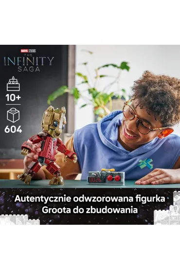 LEGO Marvel Groot w stroju Ravagera 76341