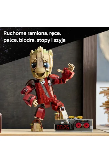 LEGO Marvel Groot w stroju Ravagera 76341