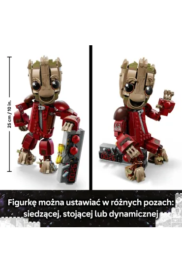 LEGO Marvel Groot w stroju Ravagera 76341