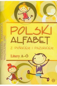Polski alfabet z pirkiem i pazurkiem Litery A-