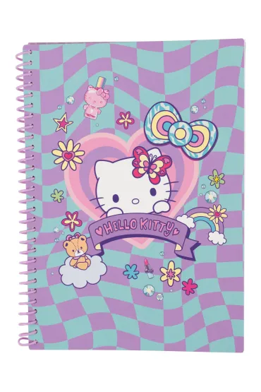 Ko�ozeszyt B5/100k kratka Hello Kitty pink 2 CoolPack PATIO 13228PTR